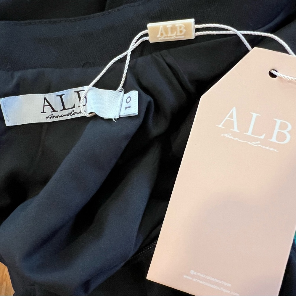 Anne Louise Boutique ALB Black mini Dress size 10 - Picture 10 of 10